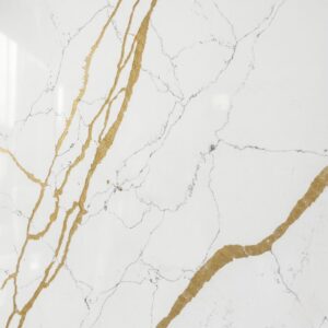 Cuarzo blanco calacatta sol 320x160x1.8 mm