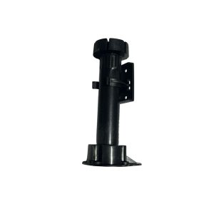 Pata de ajuste plástico con accesorio A H145 175 mm